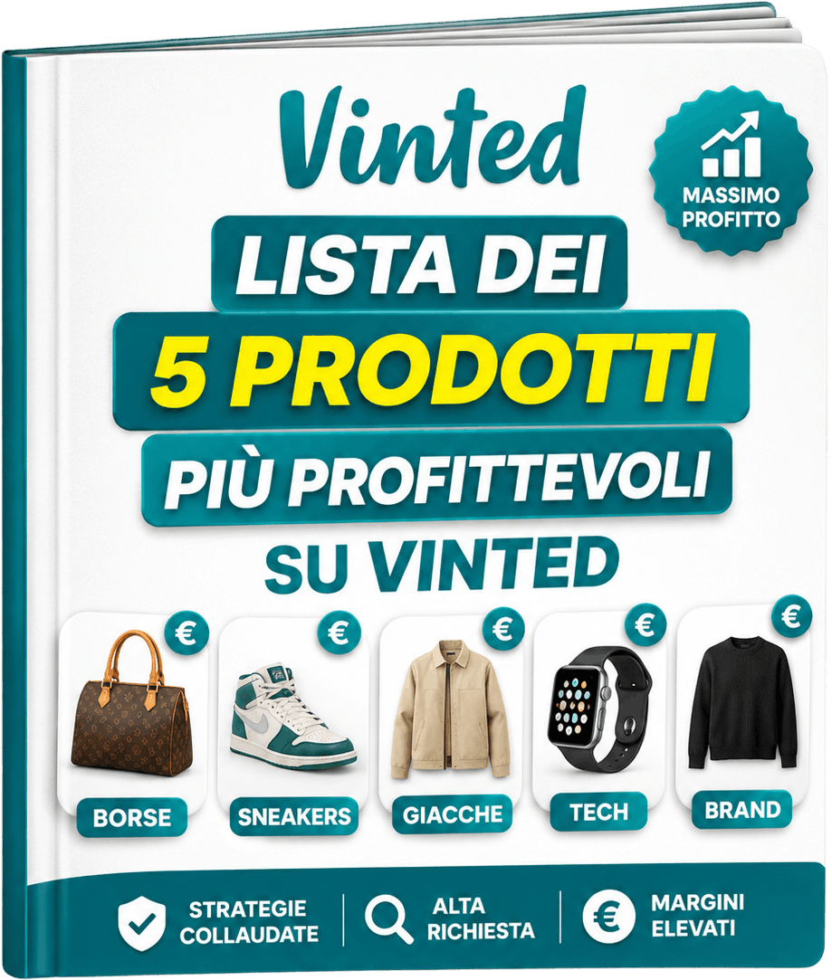 Lista dei 5 prodotti più profittevoli su Vinted